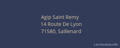 Agip Saint Remy