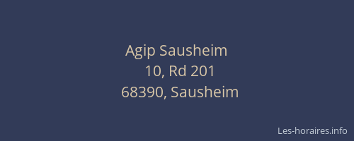 Agip Sausheim