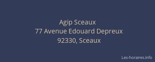 Agip Sceaux