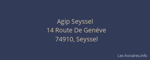Agip Seyssel