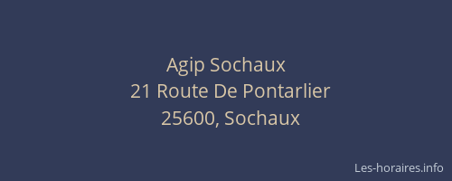 Agip Sochaux