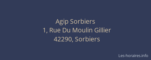 Agip Sorbiers