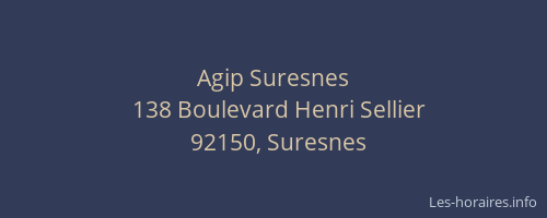 Agip Suresnes