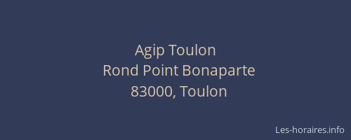 Agip Toulon