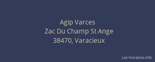 Agip Varces