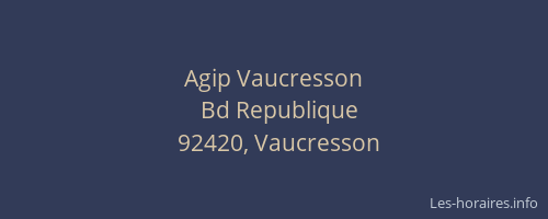Agip Vaucresson