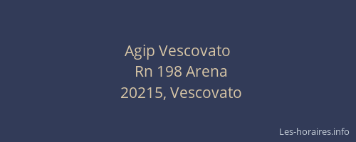 Agip Vescovato