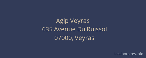 Agip Veyras