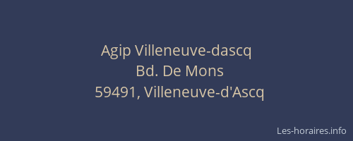 Agip Villeneuve-dascq