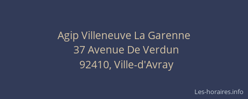 Agip Villeneuve La Garenne
