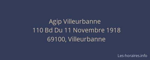 Agip Villeurbanne