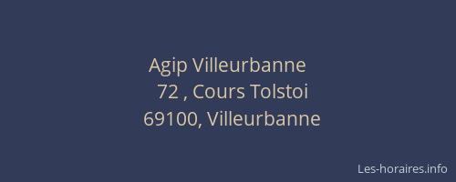 Agip Villeurbanne