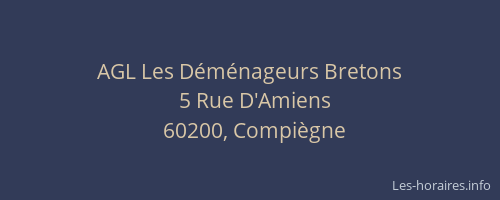 AGL Les Déménageurs Bretons