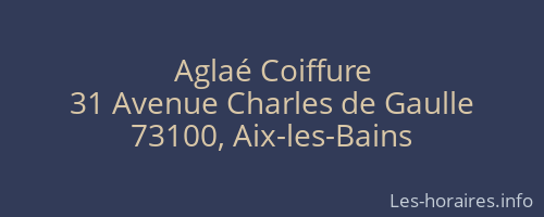 Aglaé Coiffure