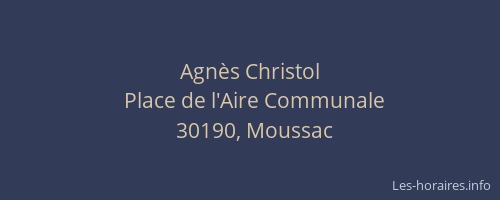 Agnès Christol