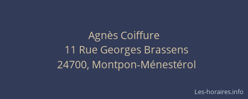 Agn&egrave;s Coiffure