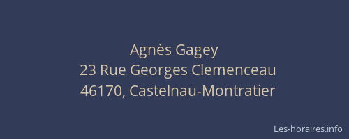 Agnès Gagey