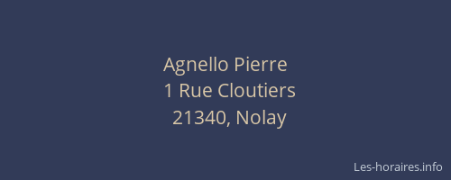 Agnello Pierre