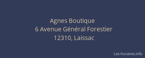 Agnes Boutique
