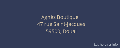 Agnès Boutique