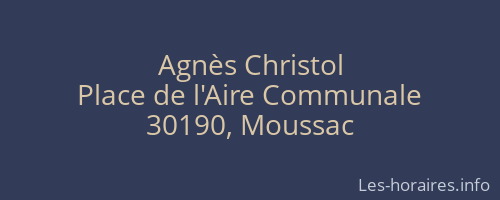 Agnès Christol