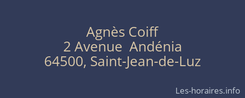 Agnès Coiff
