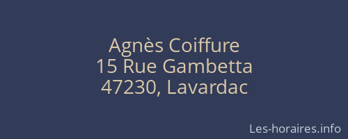 Agnès Coiffure