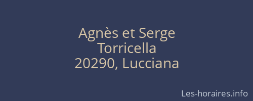 Agnès et Serge