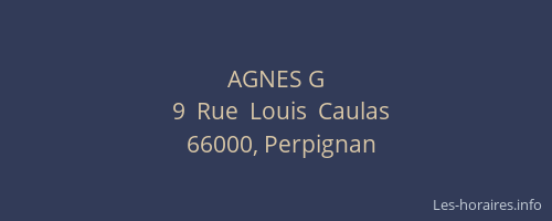 AGNES G