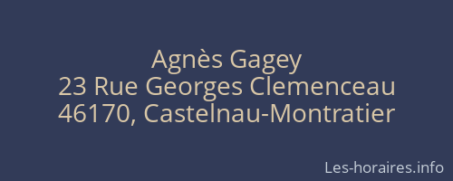 Agnès Gagey