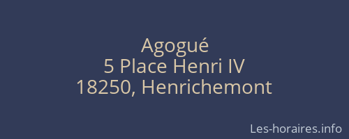 Agogué