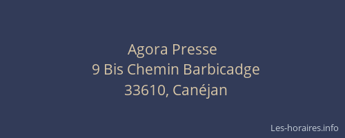 Agora Presse