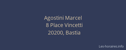 Agostini Marcel