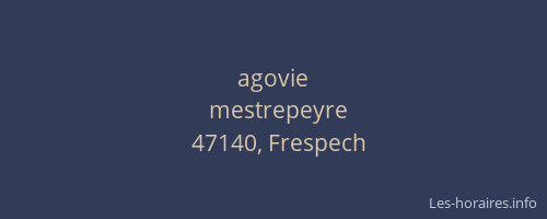 agovie