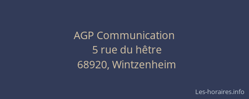AGP Communication