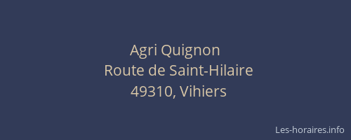 Agri Quignon