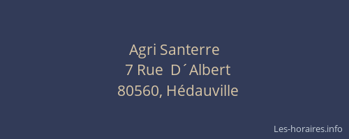 Agri Santerre