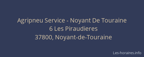 Agripneu Service - Noyant De Touraine