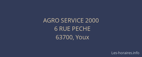 AGRO SERVICE 2000