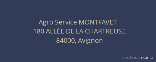 Agro Service MONTFAVET