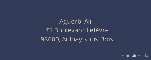 Aguerbi Ali