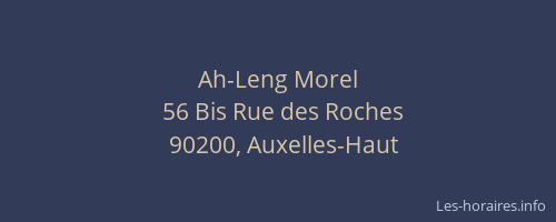 Ah-Leng Morel
