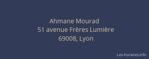Ahmane Mourad
