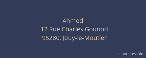Ahmed