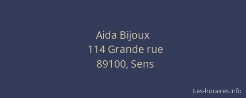 Aida Bijoux