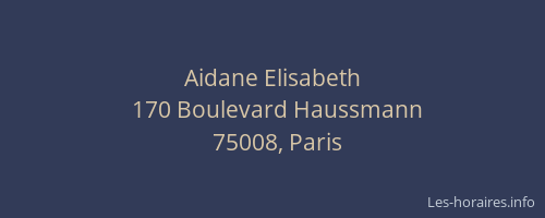 Aidane Elisabeth