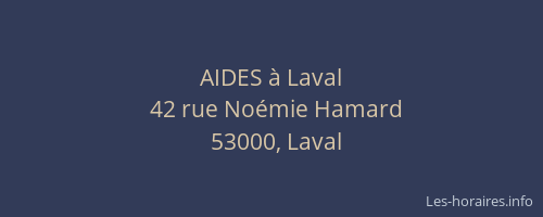 AIDES à Laval