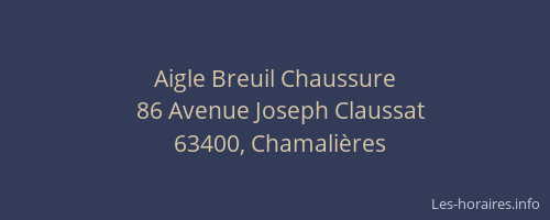 Aigle Breuil Chaussure