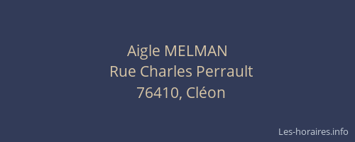 Aigle MELMAN