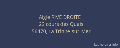 Aigle RIVE DROITE